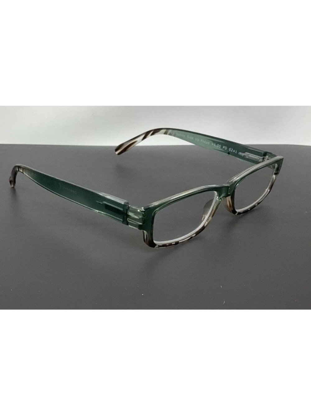 Peepers Sunny Side Up Green Tortoise Blue Light Filter  Reading Glasses +1.00